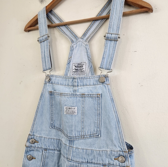 Levi's Light Blue Women's Jeans Overalls - Picture 3 of 9